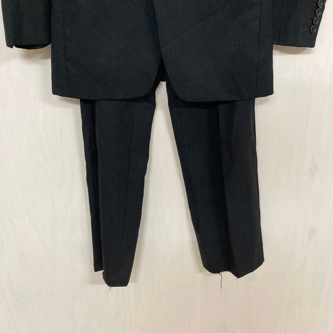 Takeo Kikuchi Men's M Black Setup Suit Top and Bottom 2B Ceremonial Occasions
