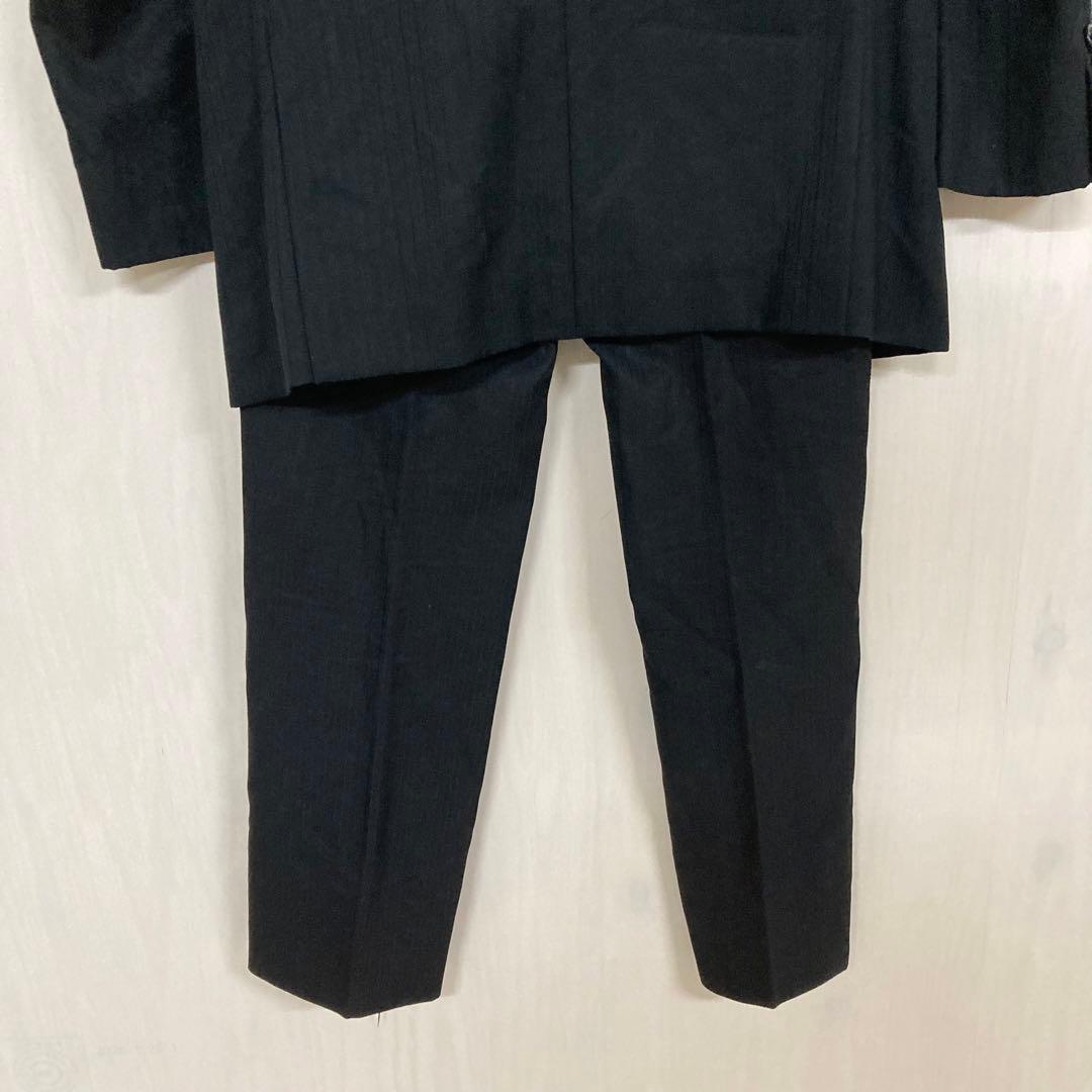 Takeo Kikuchi Men's M Black Setup Suit Top and Bottom 2B Ceremonial Occasions