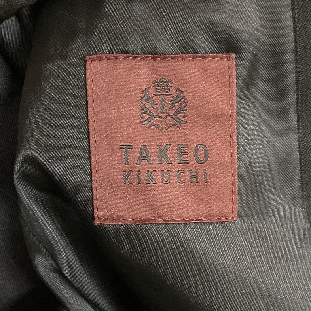 Takeo Kikuchi Men's M Black Setup Suit Top and Bottom 2B Ceremonial Occasions