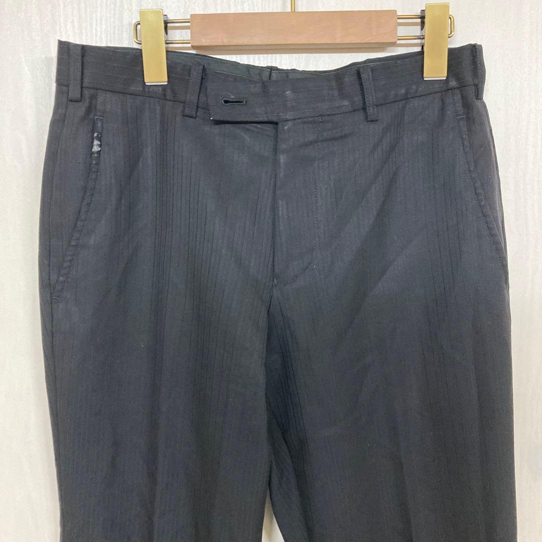 Takeo Kikuchi Men's M Black Setup Suit Top and Bottom 2B Ceremonial Occasions