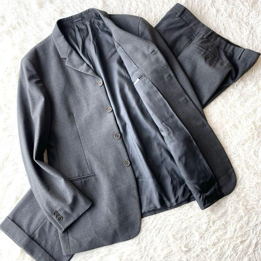 [Made in Italy, super rare size 2XL] Emporio Armani suit gray