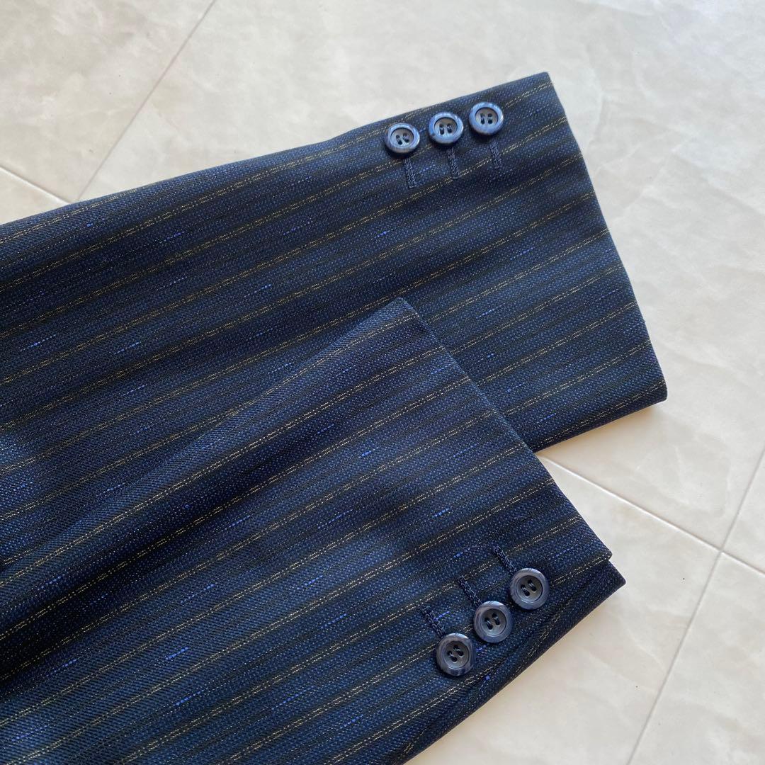 90s vintage Dior tie British fabric suit pins 4 piece set