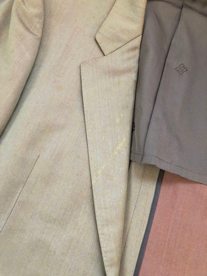 Vintage Givenchy Setup Suit Tamamushi Gold Heisei Retro Y2K