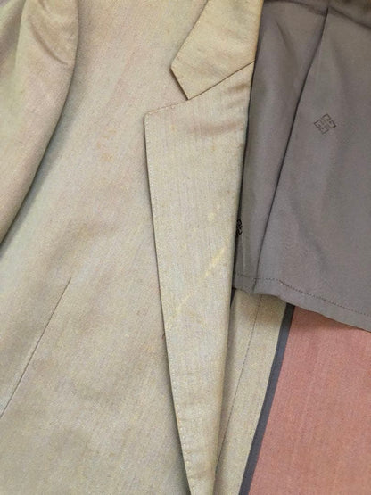 Vintage Givenchy Setup Suit Tamamushi Gold Heisei Retro Y2K