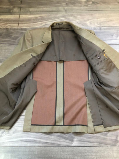Vintage Givenchy Setup Suit Tamamushi Gold Heisei Retro Y2K