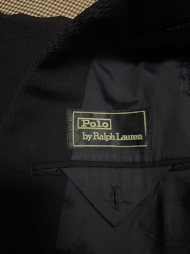 [Super Rare 80s] Made in Japan Ralph Lauren Finest Suit Navy Blue