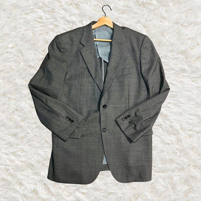 Very good condition vintage setup AB8 gray wool blend large size