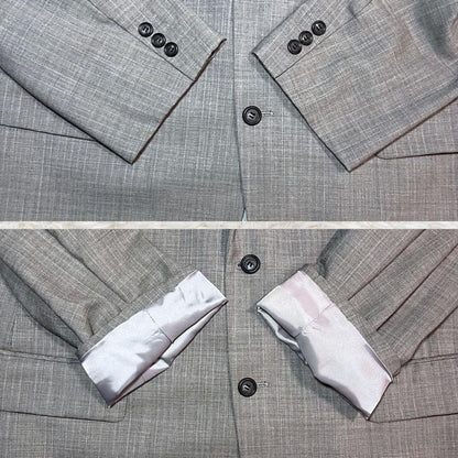 Very good condition vintage setup AB8 gray wool blend large size