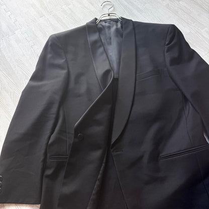 DE PARISINI Tuxedo Suit Setup Side Patch Made in Japan M