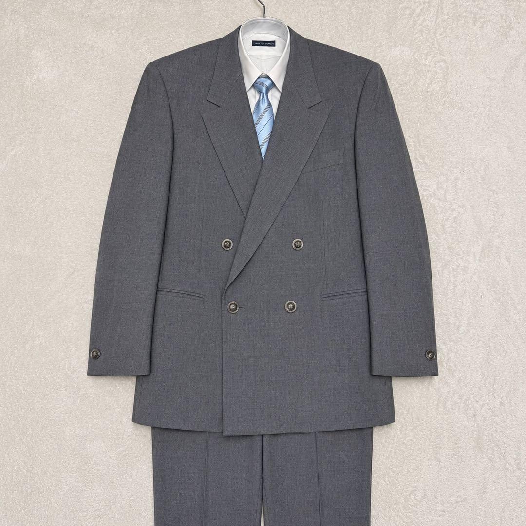 Versace Double Suit Setup Medusa Gray Vintage