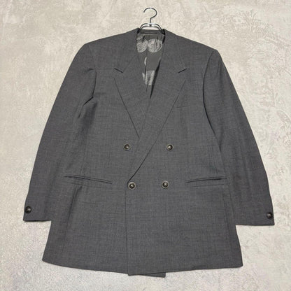 Versace Double Suit Setup Medusa Gray Vintage