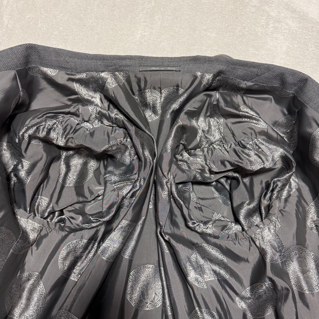 Versace Double Suit Setup Medusa Gray Vintage