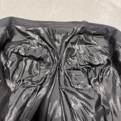 Versace Double Suit Setup Medusa Gray Vintage