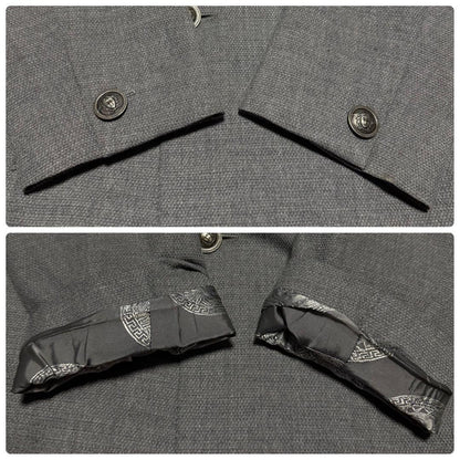 Versace Double Suit Setup Medusa Gray Vintage