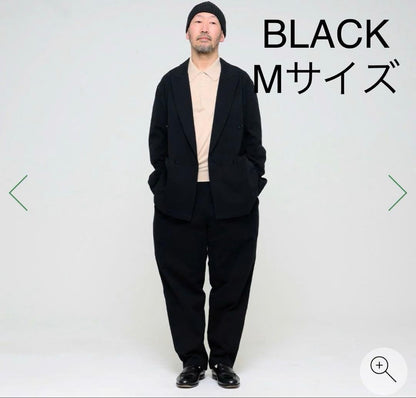 [New and unused] Instantly sold out double suit Keiji Kaneko✖️Fruit of the Loom Black M