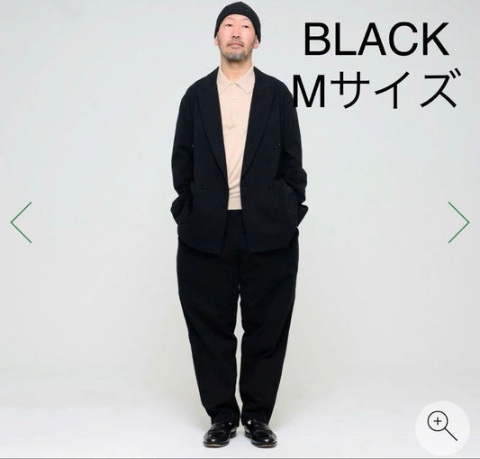 [New and unused] Instantly sold out double suit Keiji Kaneko✖️Fruit of the Loom Black M