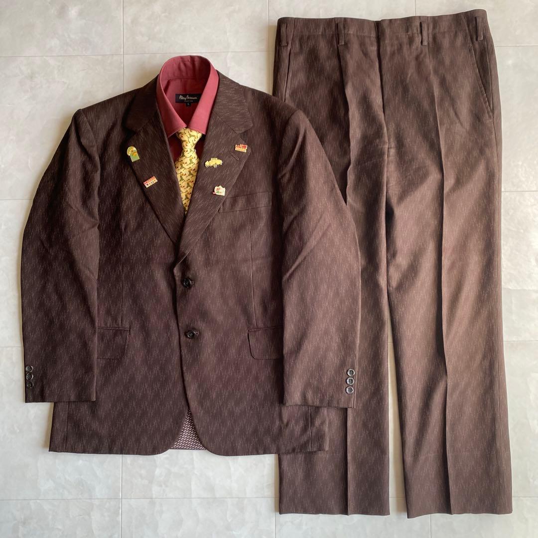 90s vintage Ferragamo tie suit pins 4 piece set