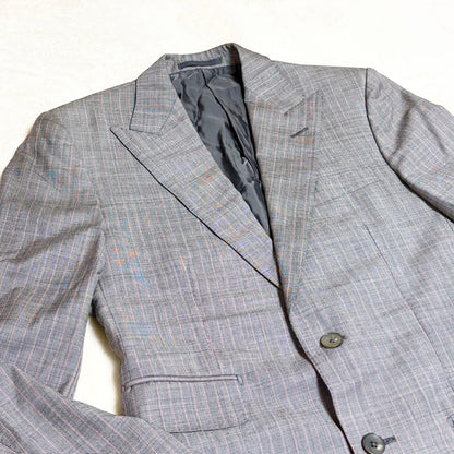 GUCCI 2014AW Frida period suit setup gray check