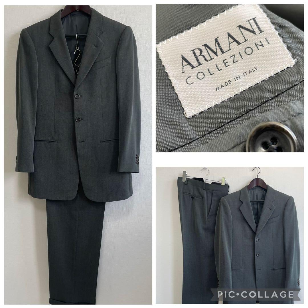 List price over 200,000 yen ARMANI COLLEZIONI setup suit very good condition