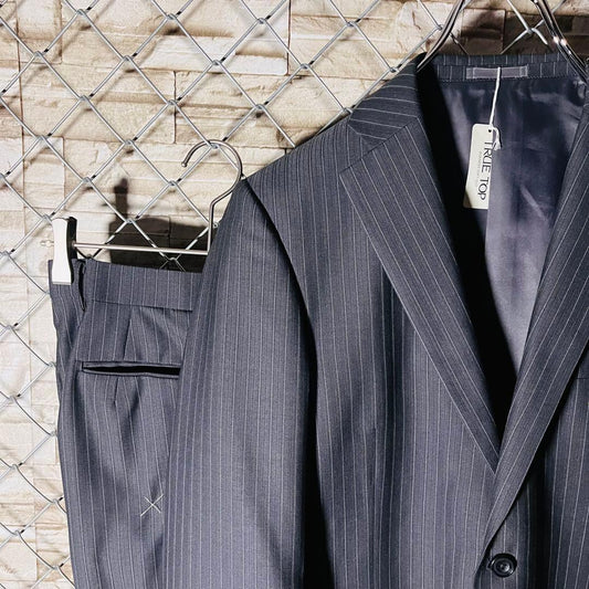 [Shape stable] Konaka Business Suit Setup Unused Item Striped Y6