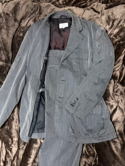 Vintage ARMANI JEANS Armani Jeans Suit Made in Italy XL