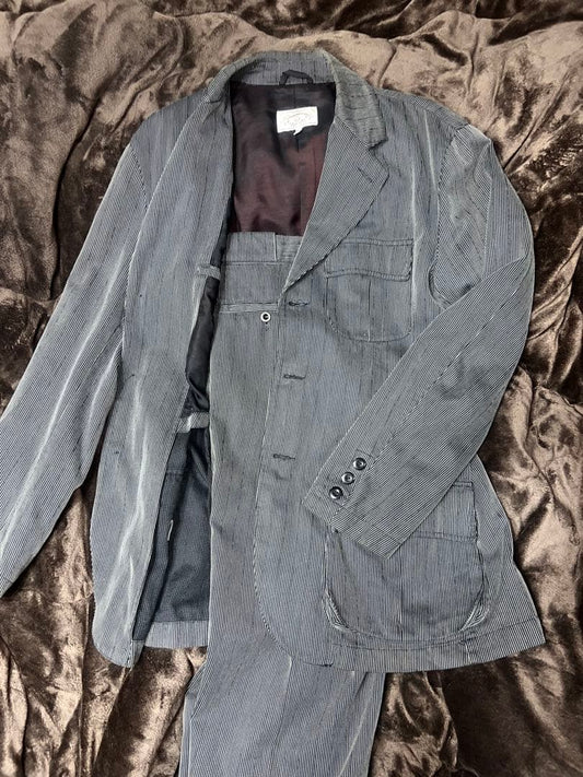 Vintage ARMANI JEANS Armani Jeans Suit Made in Italy XL