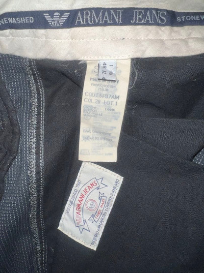 Vintage ARMANI JEANS Armani Jeans Suit Made in Italy XL