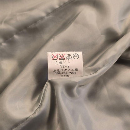 Single button suit setup 90s gray gray made in Japan