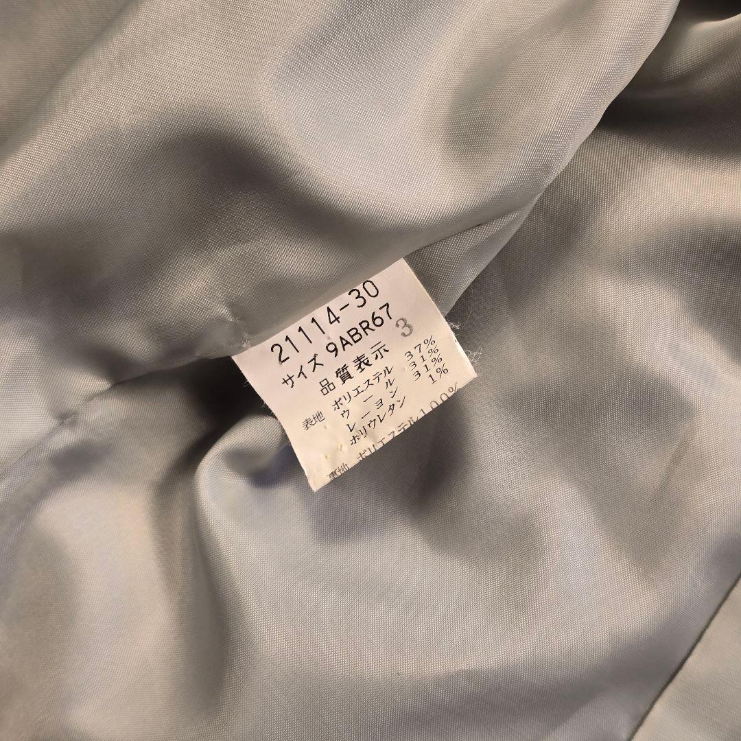 Single button suit setup 90s gray gray made in Japan