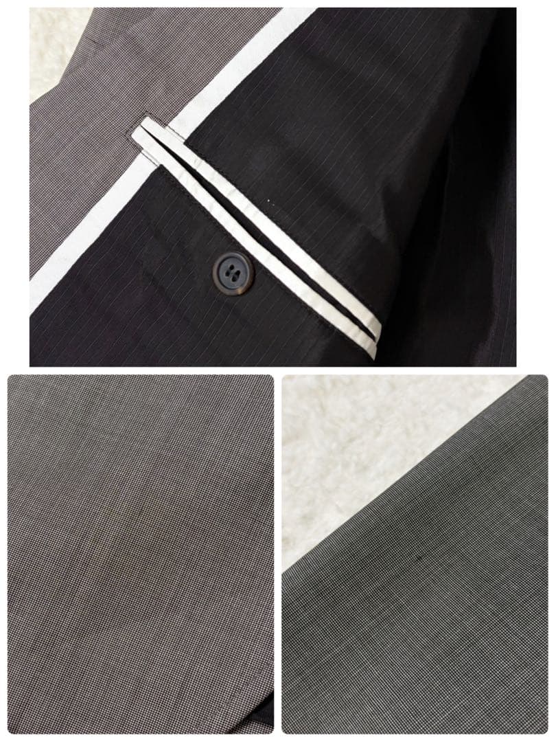 [Good Condition] Hugo Boss Suit Setup Silk Navy XL Red Tag Recent Model