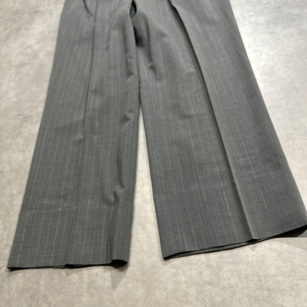 90s Burberrys Setup Suit AB4 Gray Stripe M