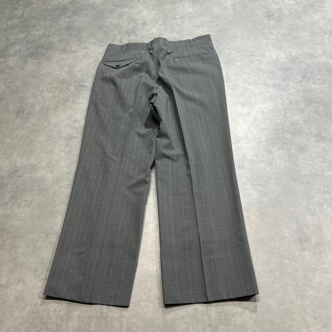 90s Burberrys Setup Suit AB4 Gray Stripe M