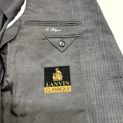 474 LANVIN CLASSIQUE Vintage Striped Suit