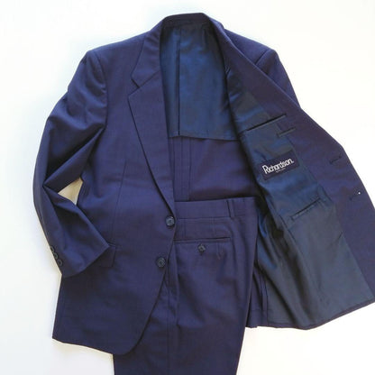 [1 item] Robinso men's suit vintage suit navy blue