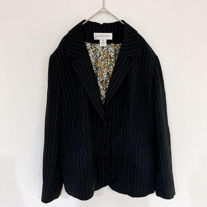 Rare Size 16 Jones New York Tailored Jacket Floral Pattern 3L 4L