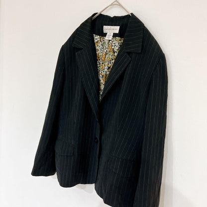 Rare Size 16 Jones New York Tailored Jacket Floral Pattern 3L 4L