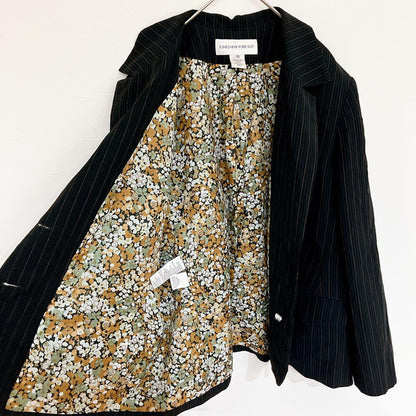 Rare Size 16 Jones New York Tailored Jacket Floral Pattern 3L 4L