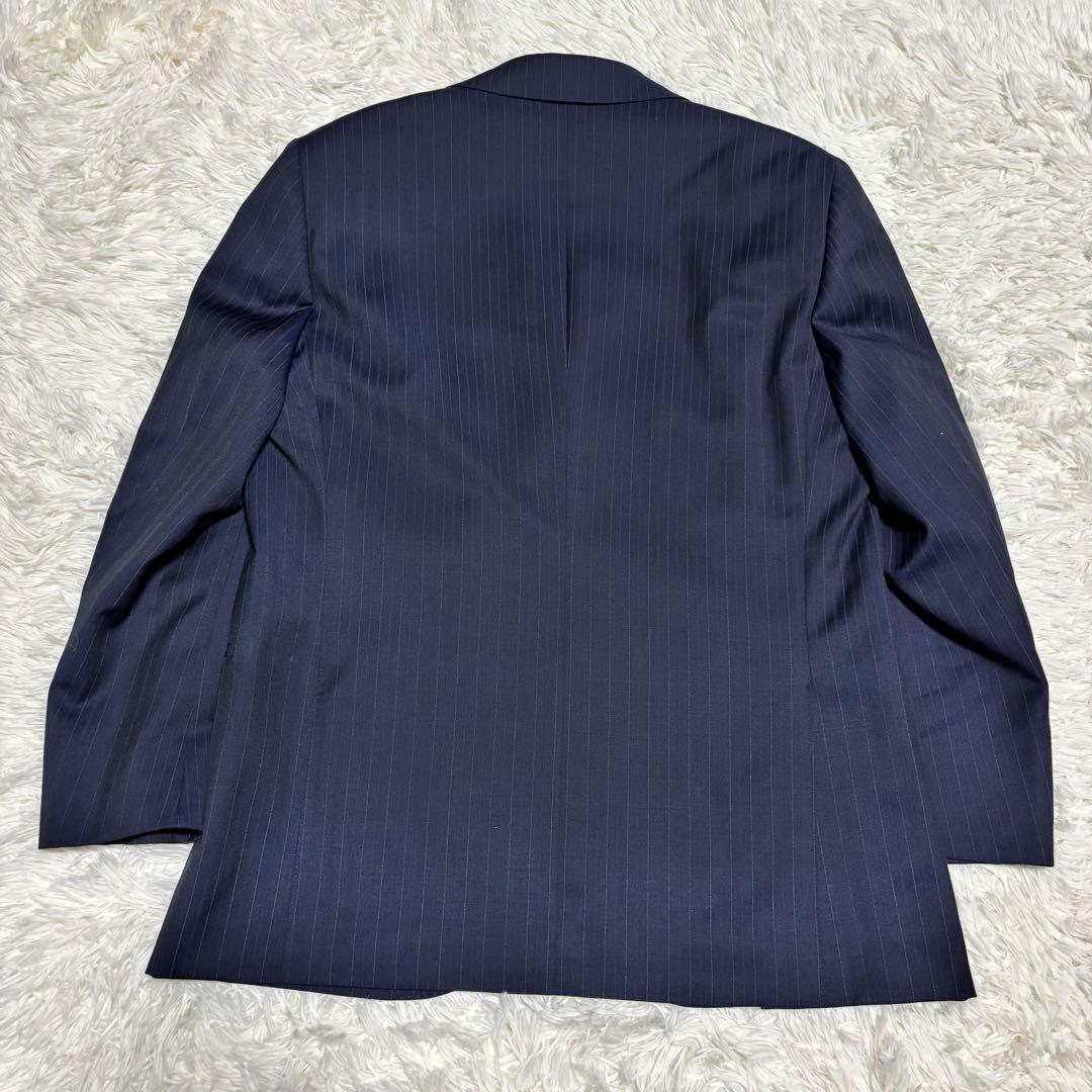 [REDA×MOTS] Custom Suit Setup Striped Made in Japan Dark Blue L