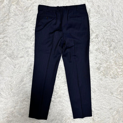 [REDA×MOTS] Custom Suit Setup Striped Made in Japan Dark Blue L