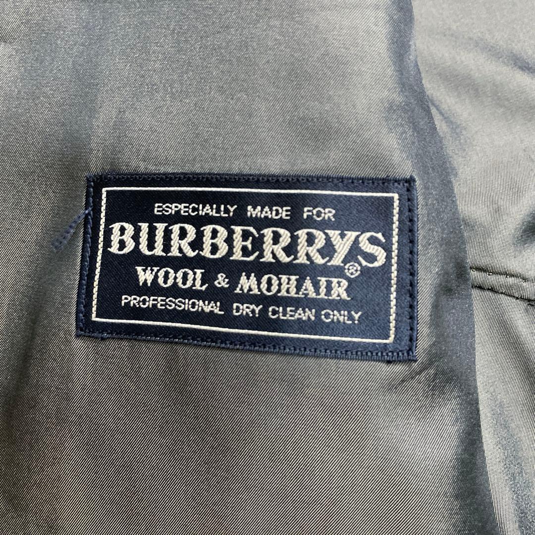 Burberrys Double Breasted Top and Bottom Set Navy Blue