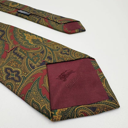 ✨️Good condition✨️ BURBERRY tie paisley pattern all over pattern