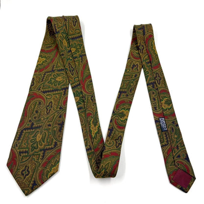✨️Good condition✨️ BURBERRY tie paisley pattern all over pattern