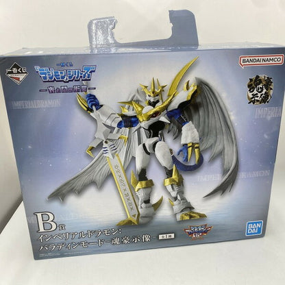 Collectible Figure from Japan | BANDAI NAMCO Ichiban Kuji B Prize Figure Digimon Series Collision of Light and Darkness Imperialdramon: Paladin Mode Soul Demon Statue [Used]