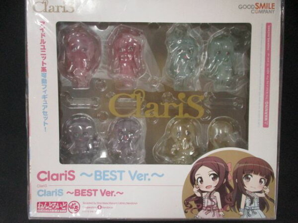 Collectible Figure from Japan | 0000 □ Unopened CD ClariS ~SINGLE BEST 1st~ (Limited production edition) (CD + ClariS Nendoroid Petit 4 types with clear ver.)/ClariS with reason