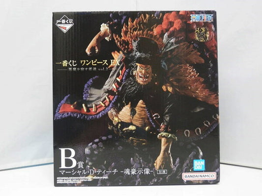 Japanese Anime Figure | [Used] [Unopened] Ichiban Kuji One Piece EX Those who harbor the devil vol.2 B Prize Marshall D. Teach Tamashii Statue Figure / BANDAI SPIRITS Blackbeard [Izumo Store]